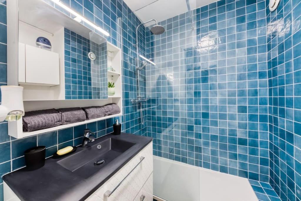 Studio Vue Direct Sur Le Port De Cergy, Parking Prive Gratuit المظهر الخارجي الصورة